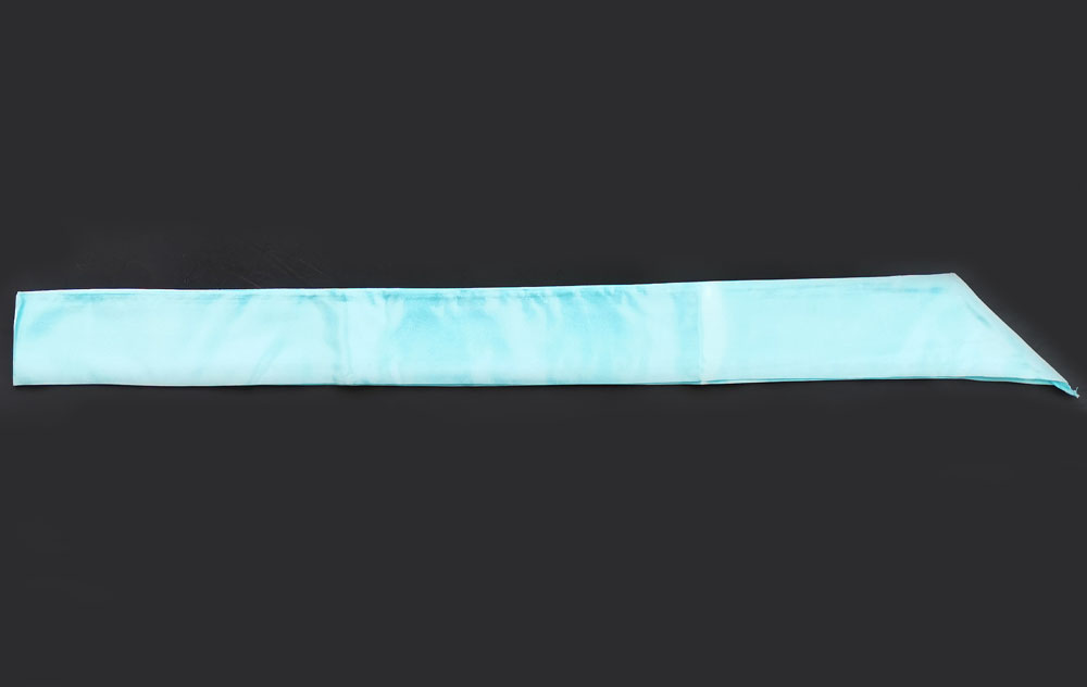 Picture of teal color satin sash