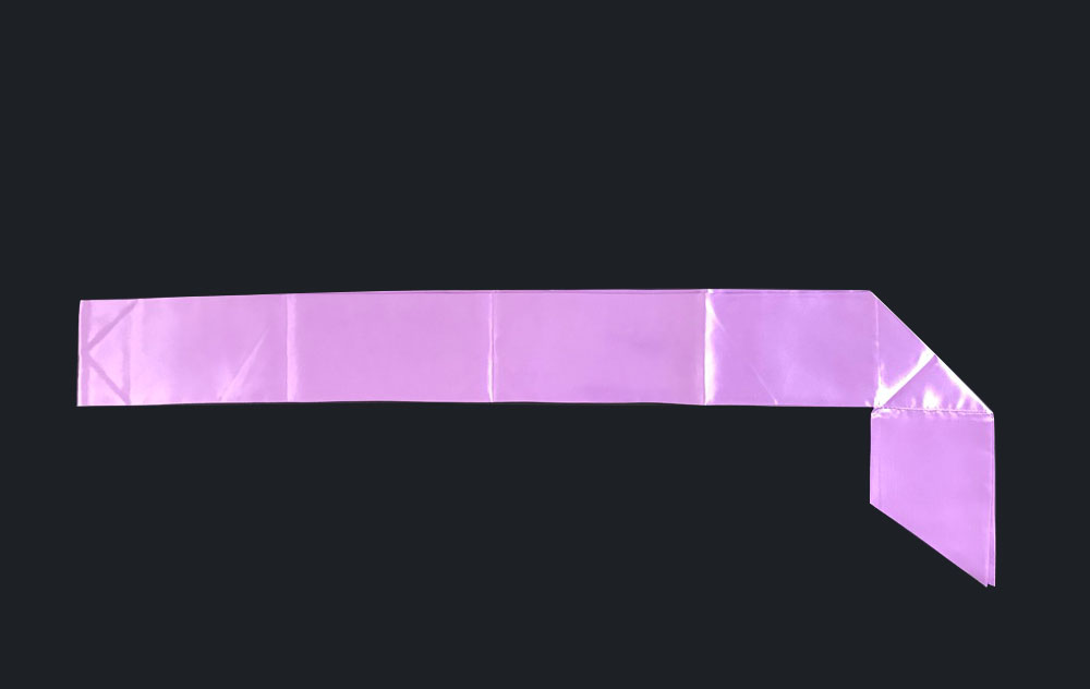 Lilac satin sash
